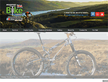 Tablet Screenshot of mountainbikegarage.co.uk
